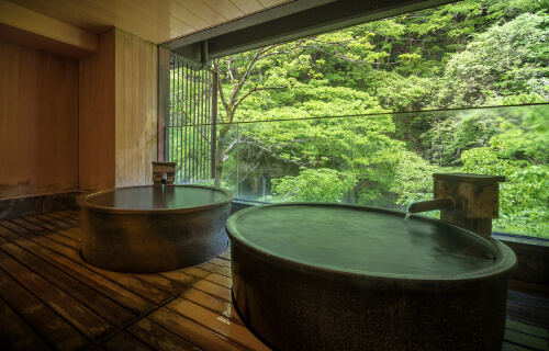 private panoramic bath