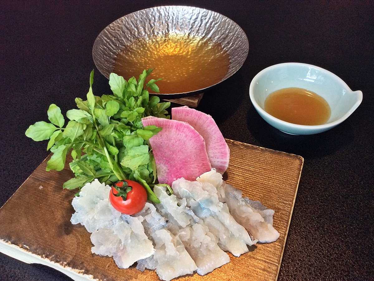 【夏鍋】鱧と夏野菜のしゃぶしゃぶ