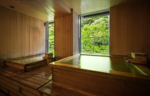 private panoramic bath